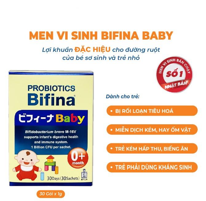 Men vi sinh cho bé Bifina Baby