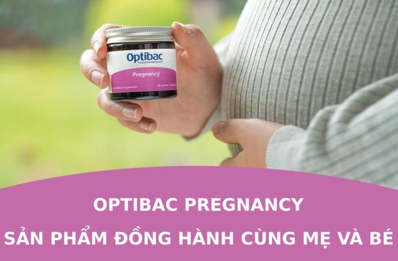 Men vi sinh cho phụ nữ có thai và đang cho con bú Optibac Pregnancy