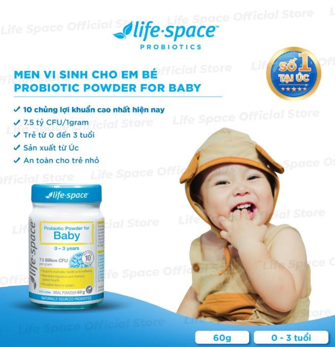 Men vi sinh Life Space Powder For Baby