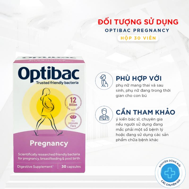 Men vi sinh Optibac Pregnancy