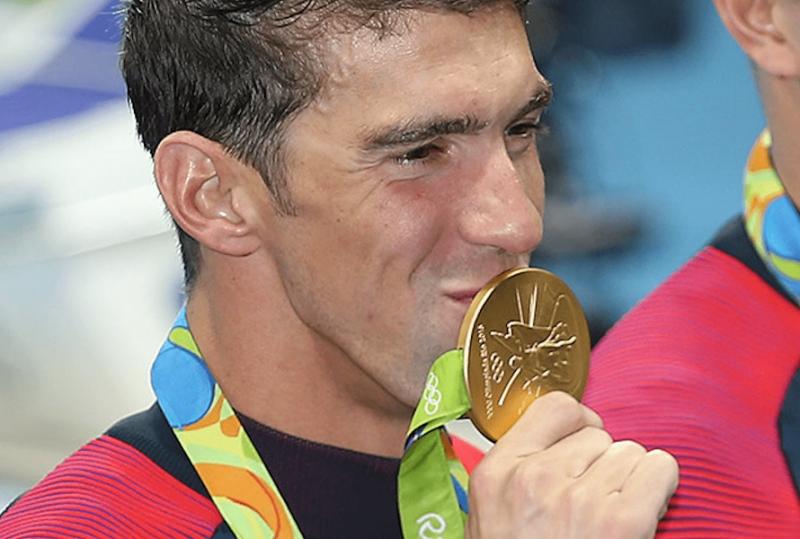 Michael Phelps đã giành được tổng 80% huy chương vàng trong lịch sử các mùa Thế vận hội.