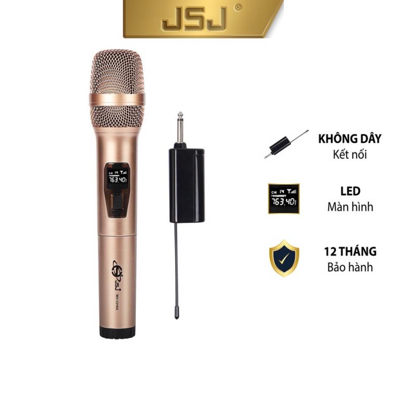 Micro karaoke không dây cao cấp JSJ W221