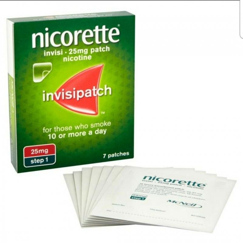 Miếng dán cai thuốc lá Nicorette Step 1