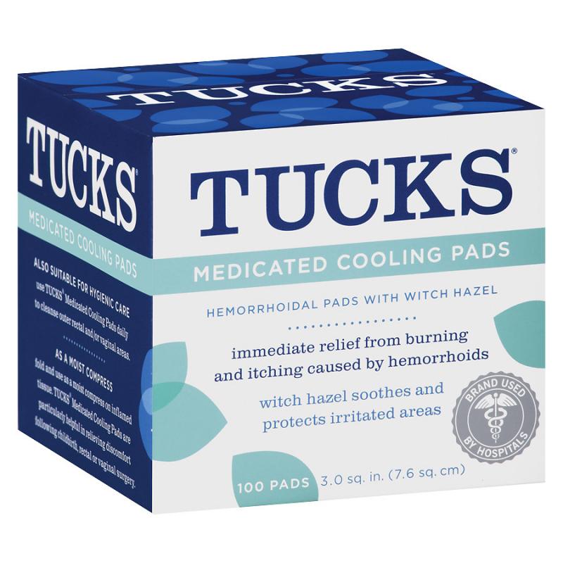 Miếng dán lạnh Tucks giảm đau sau sinh 100 miếng