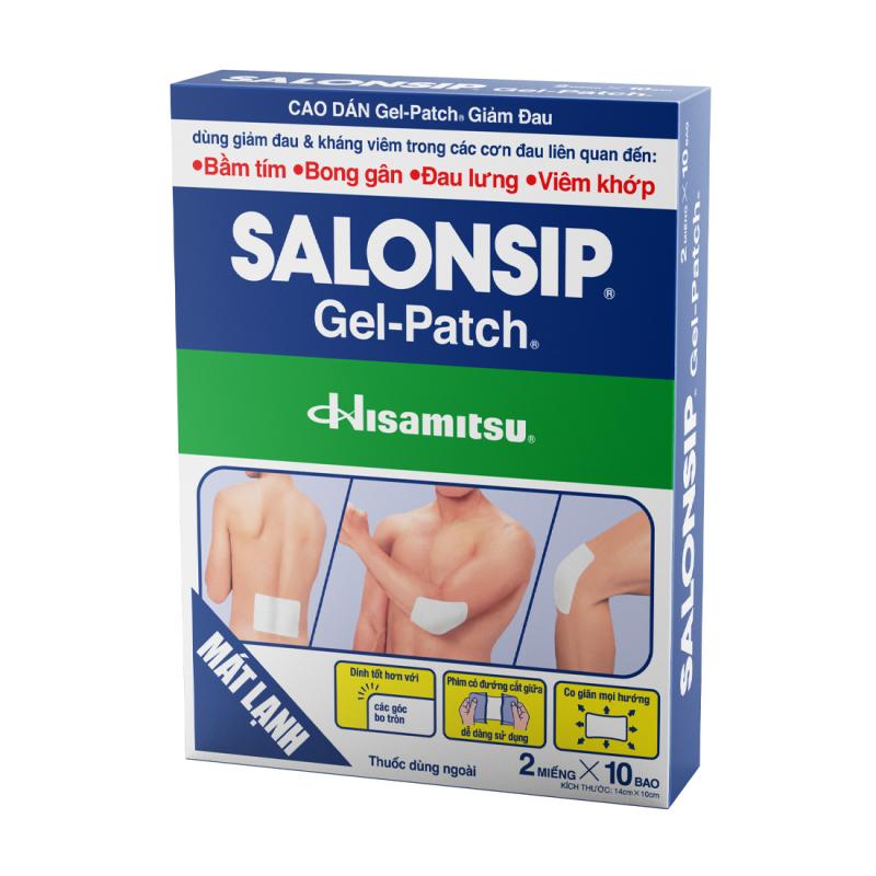 Miếng dán Salonsip Gel-Patch Hisamitsu