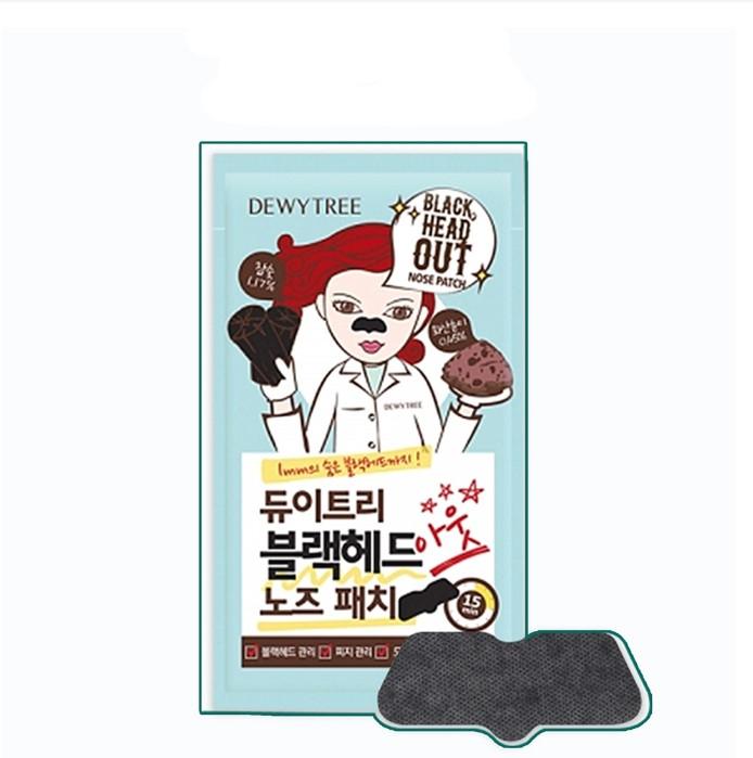 Miếng lột mụn JeJu Dewytree Black Head Out Nose Patch