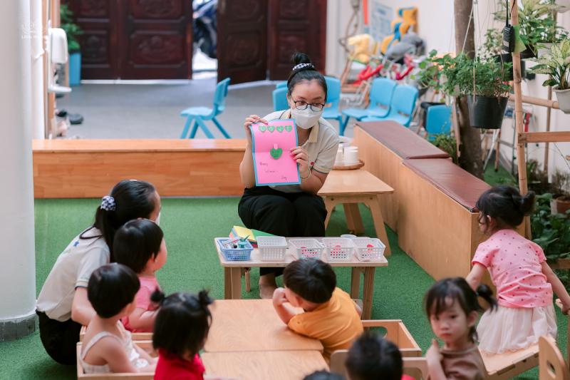 Miraiku Little Hands Kindergarten luôn đa dạng, sáng tạo trong việc thiết kế các bài học