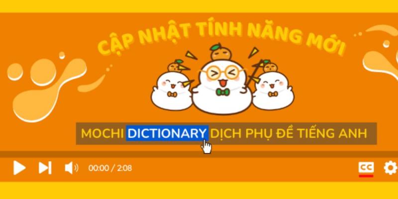 Các tính hữu ích của Mochi Dictionary