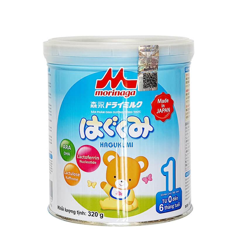 Sữa Morinaga Hagukumi số 1 mẫu mới