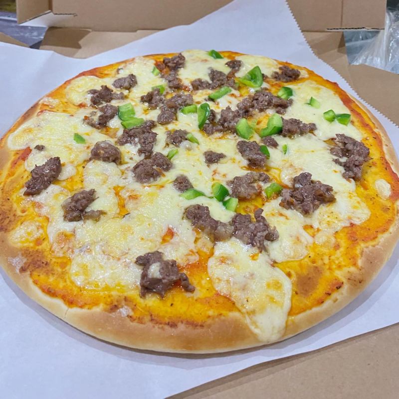 Bánh pizza tại Mote pizza