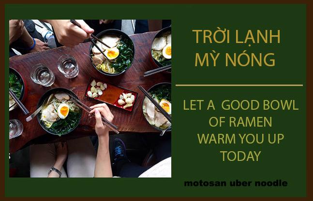 Moto-san Uber Noodle