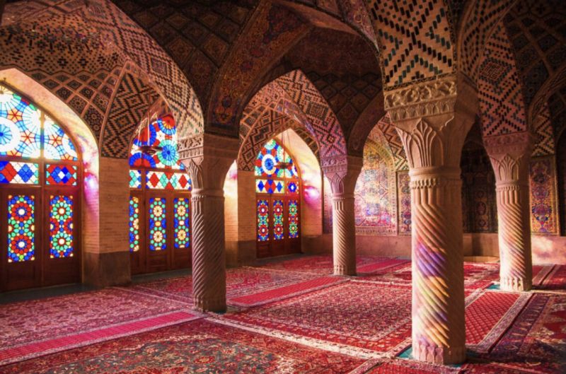 Nhà thờ Hồi giáo Nasir Al-Mulk - Iran