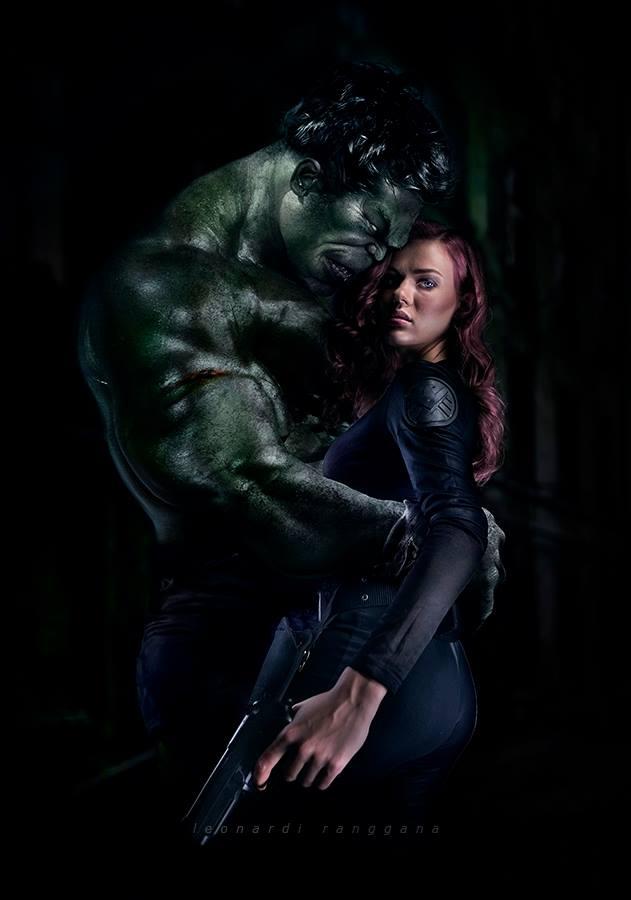 Natasha Romanoff (Black Widow) & Bruce Banner (The Hulk)