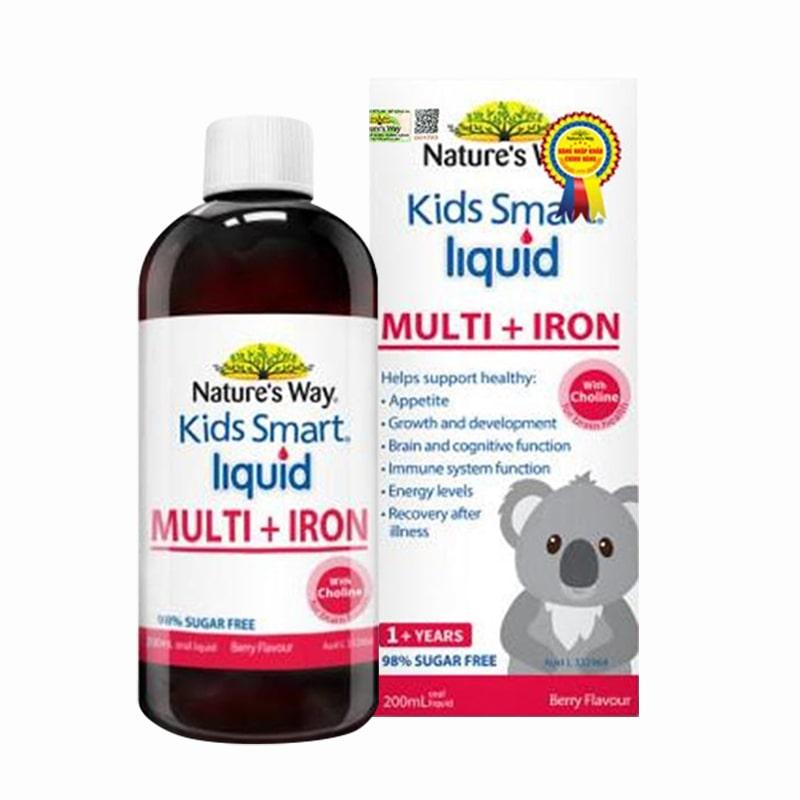 Nature’s Way Kids Smart Liquid Multi + Iron