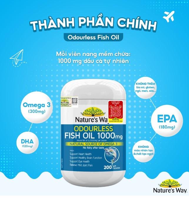Nature’s Way Odourless Fish Oil