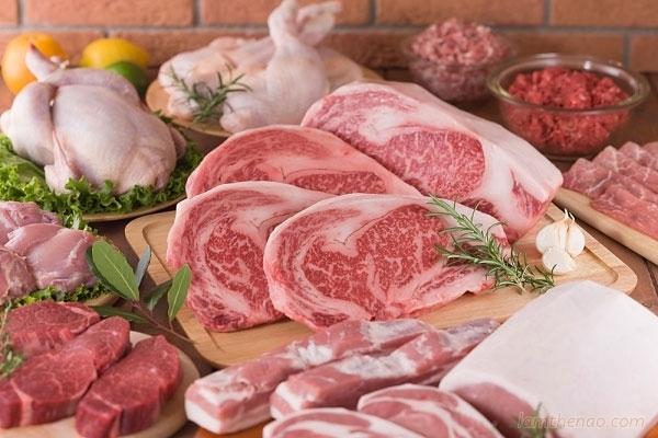 Tránh các loại thịt nhiều protein
