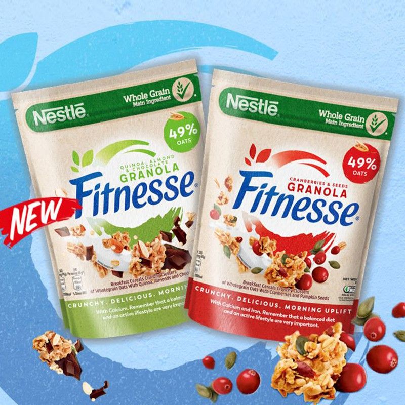 Ngũ cốc ăn sáng Nestle Fitnesse Granola