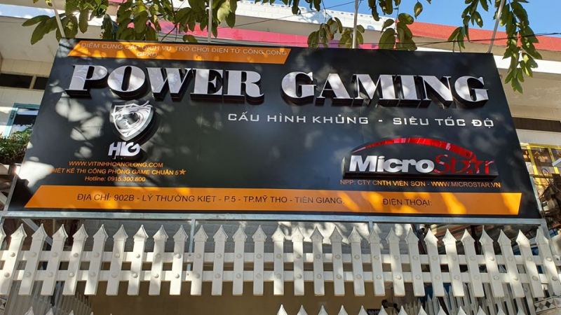 Quán game  Power Gaming Center có dàn máy số lượng lớn với cấu hình cực khủng và tốc độ mạng siêu tốc