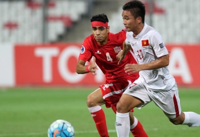 Trần Thành ghi bàn thắng duy nhất trận đấu với U19 Bahrain