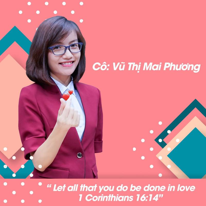 Cô Vũ Mai Phương, một cô giáo tiếng anh nổi tiếng tại Hà Nội và các trung tâm nổi tiếng trên cả nước.