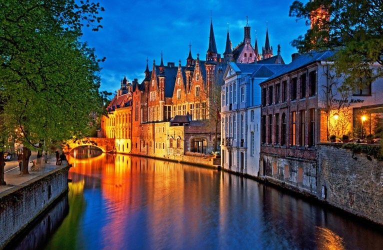 Ngôi làng cổ Bruges, Bỉ