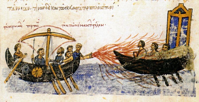 Ngọn lửa hóa học bí ẩn của người Hy Lạp