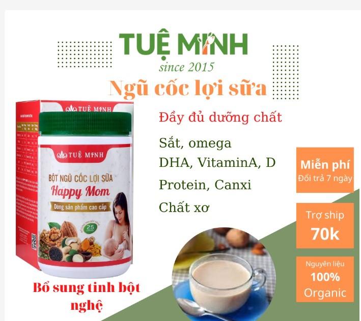 Ngũ cốc lợi sữa Happy Mom Tuệ Minh