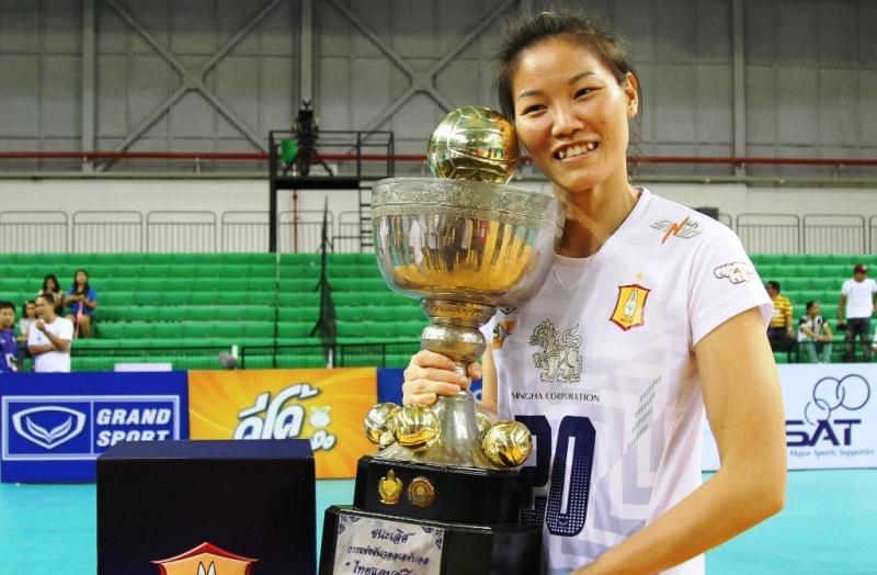 Danh hiệu vô địch bóng chuyền Thái Lan của Ngọc Hoa