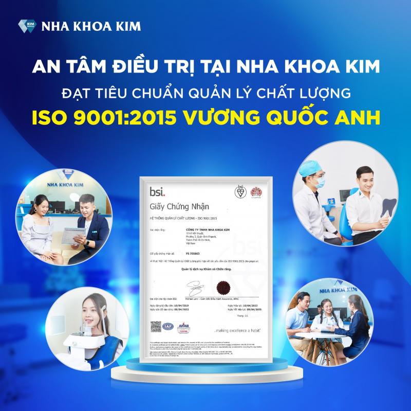Nha khoa Kim là một trong những thương hiệu nha khoa hàng đầu tại Việt Nam