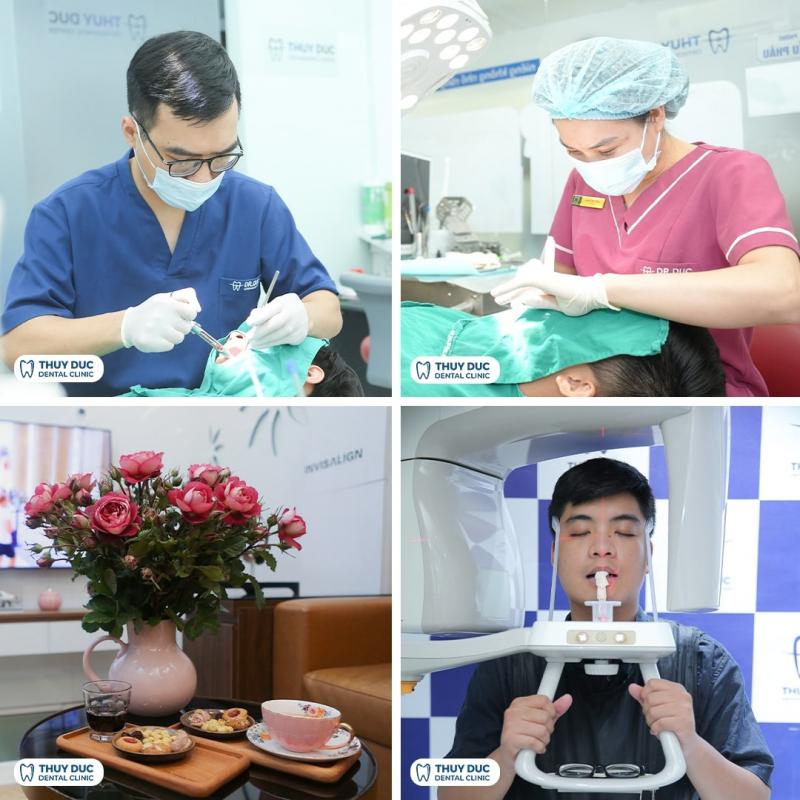 Quá trình bọc răng sứ tại Nha khoa Thuý Đức được thực hiện bởi bác sĩ chuyên môn cao với máy móc, thiết bị hiện đại