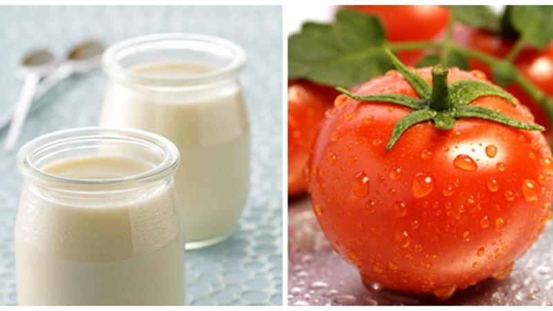 Mặt nạ  từ  hỗn hợp cà chua và sữa chua là một phương pháp chăm sóc da trắng sáng tự nhiên khá đơn giản nhưng lại mang lại hiệu quả rất lớn cho da bạn