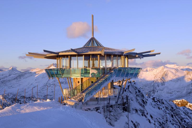 Nhà hàng Top Mountain Star ở Wurmkogel, Áo