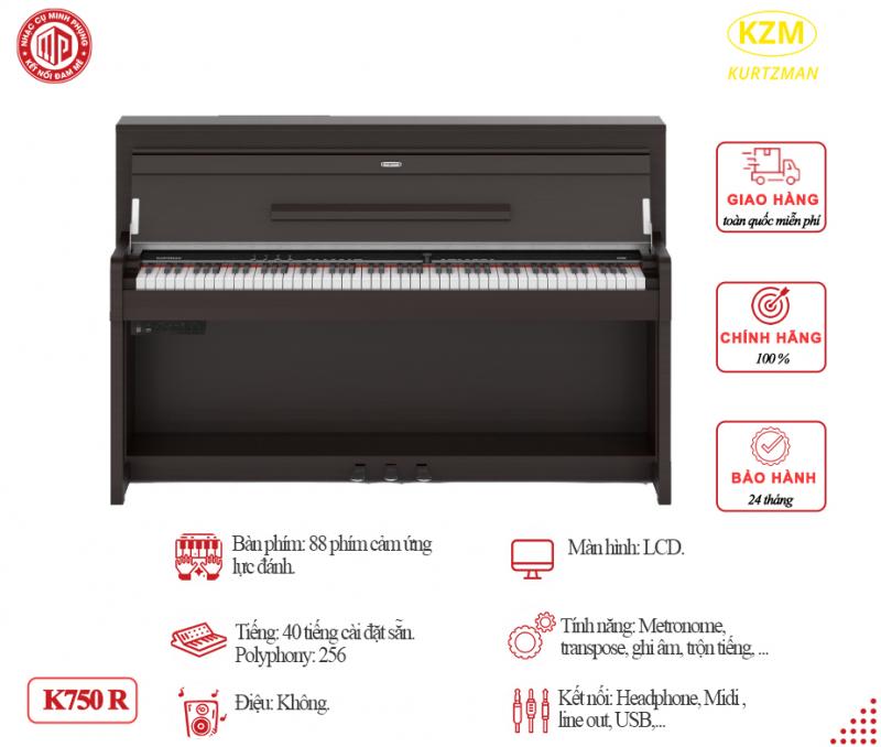 Đàn Piano Kurtzman K750