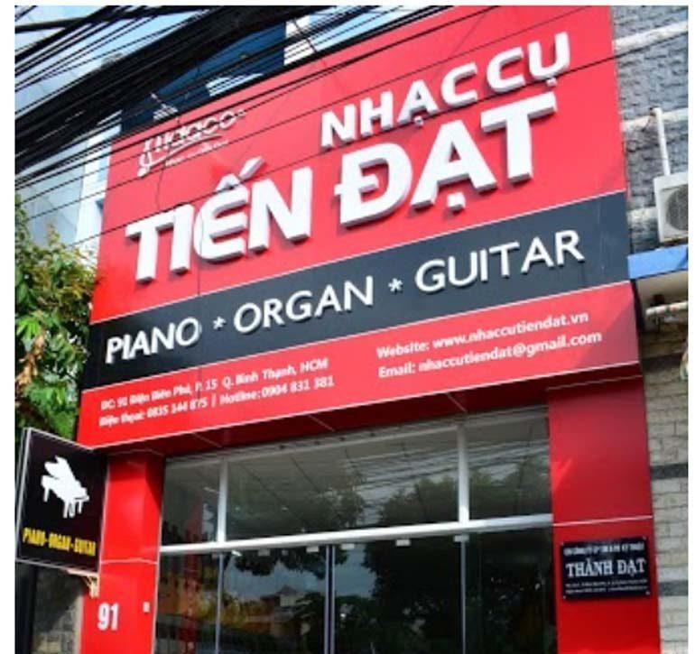 Nhạc cụ Tiến Đạt là một trong những trung tâm nhạc cụ uy tín và lớn nhất hiện nay tại TP. HCM