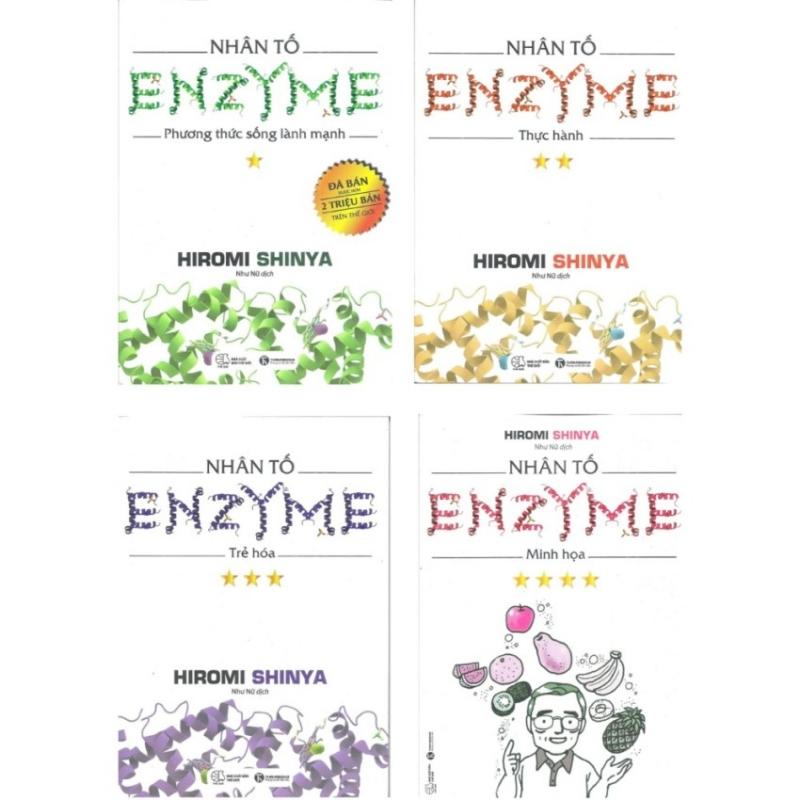 Trọn bộ 4 cuốn sách ''Nhân Tố Enzyme