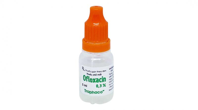 Nhỏ mắt Ofloxacin