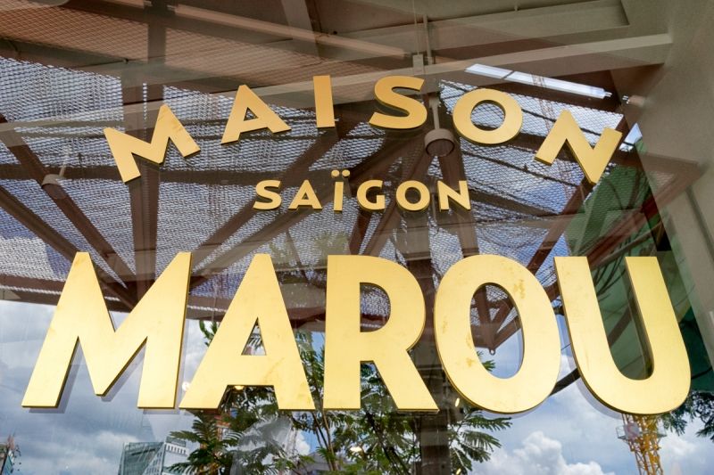 Cửa hàng café kiêm tiệm bánh Maison Saigon Marou