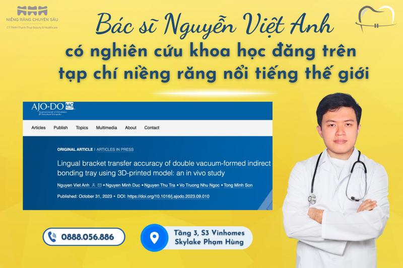 Niềng răng chuyên sâu Bác sĩ Nguyễn Việt Anh