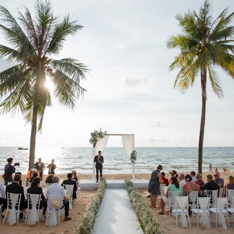 Đám cưới trên biển tại Novotel Phú Quốc Resort