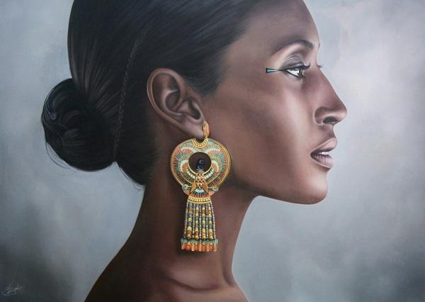 Tranh miêu tả Nữ hoàng Hatshepsut