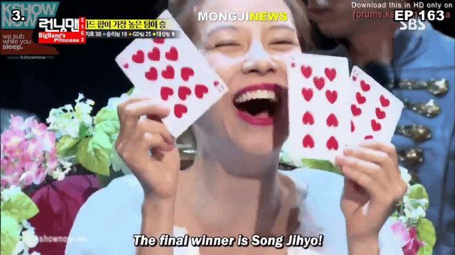 Song Ji Hyo thắng cả trò chỉ có 0,7% cơ hội,