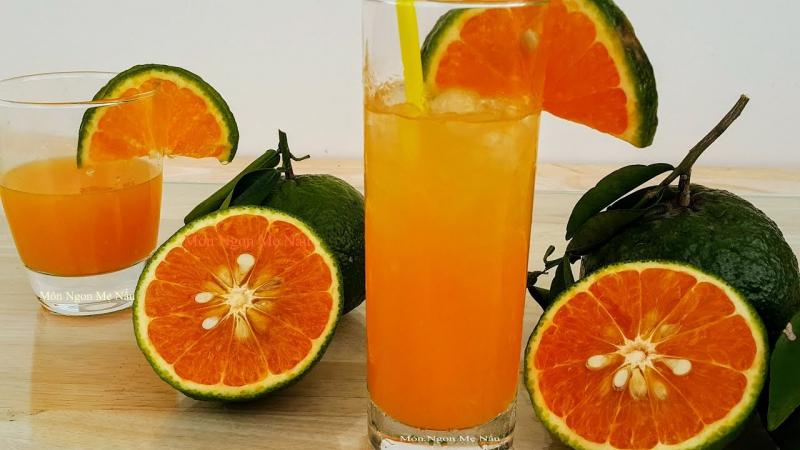 Vitamin C có trong nước cam sẽ giúp tăng cường hệ miễn dịch
