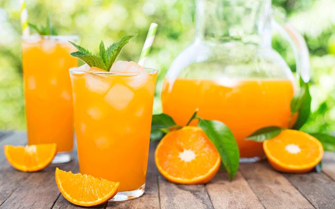 Nước cam giúp giảm viêm