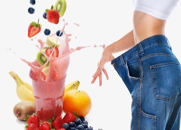 Nước ép trái cây có tác dụng giảm cân