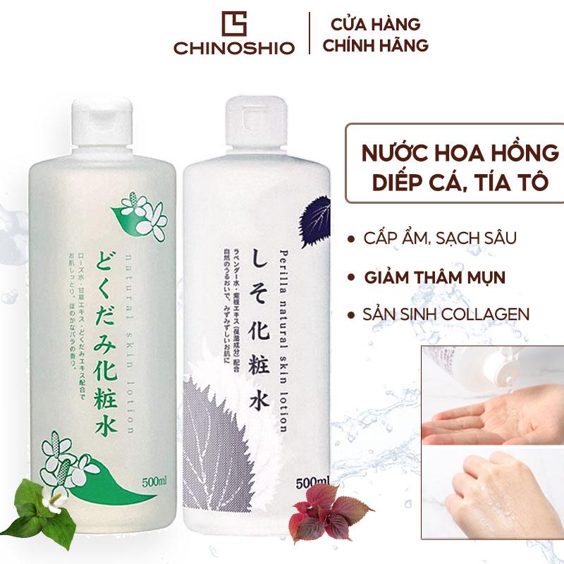 Nước hoa hồng Chinoshio Dokudami Natural Skin Lotion