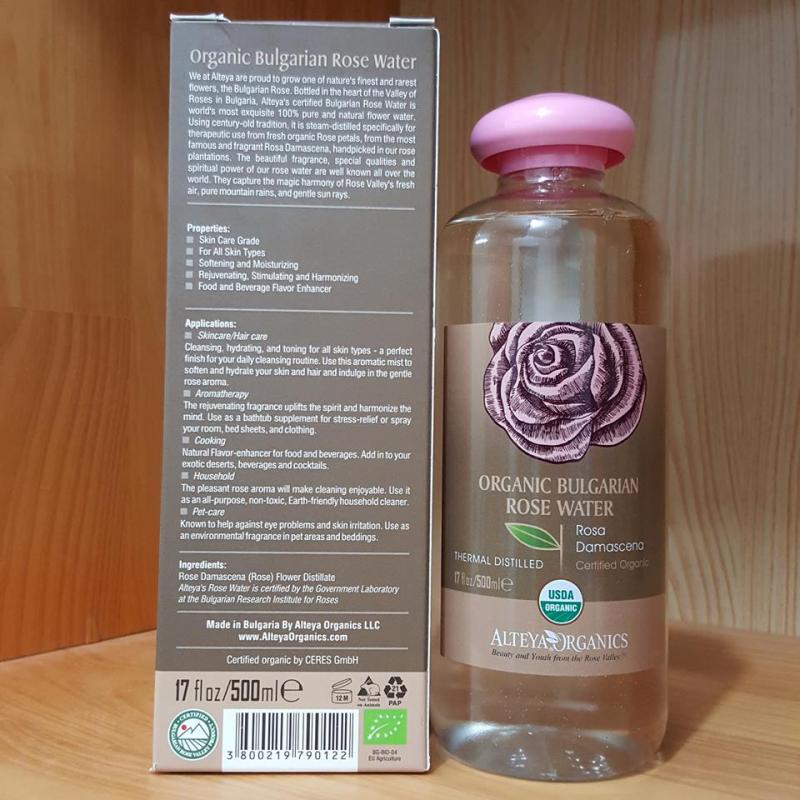 Nước Hoa Hồng Bulgary Hữu Cơ (Rose Damascena) - Organic Bulgarian Rose Water