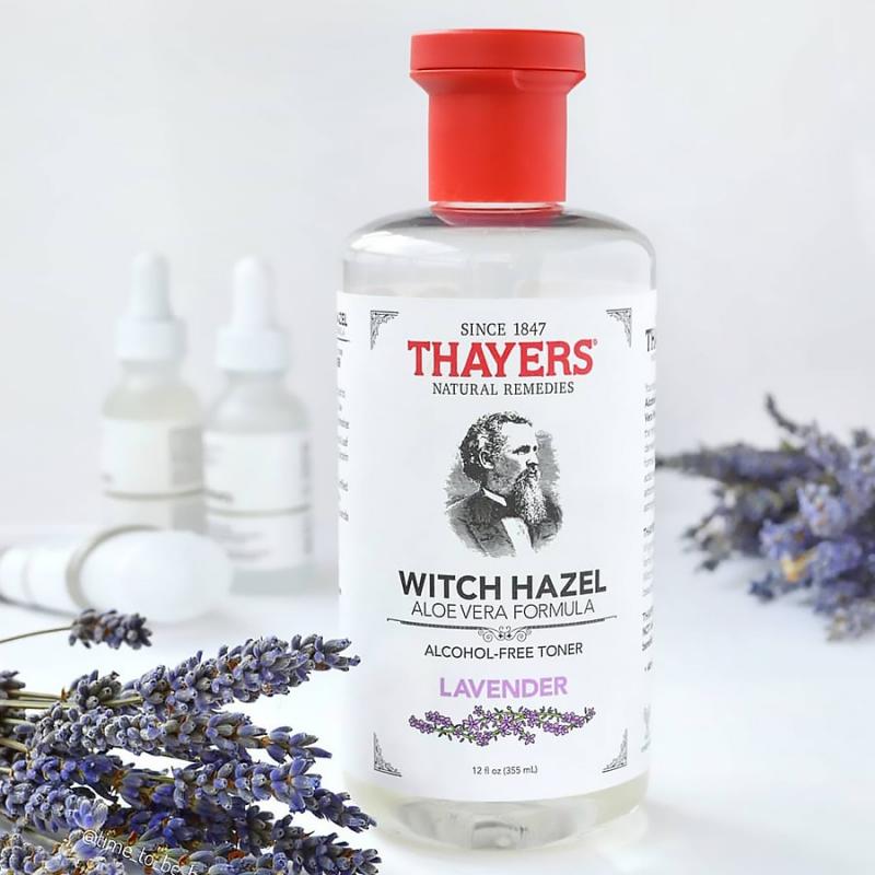 Nước hoa hồng Thayers Alcohol Free Witch Hazel Toner Lavender