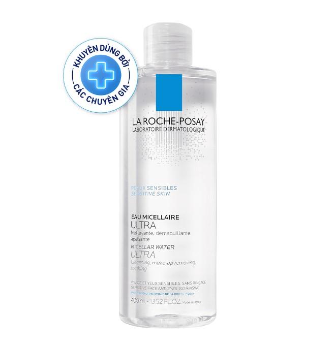 Nước làm sạch sâu và tẩy trang cho da nhạy cảm La Roche-Posay Micellar Water Ultra Sensitive Skin