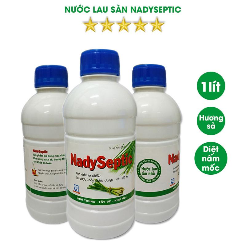 Nước lau sàn tinh dầu sả 100% thiên nhiên NadySeptic