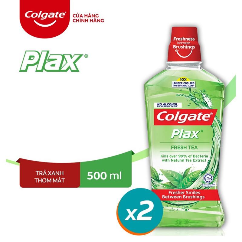 Nước súc miệng Colgate kháng 99% vi khuẩn Plax